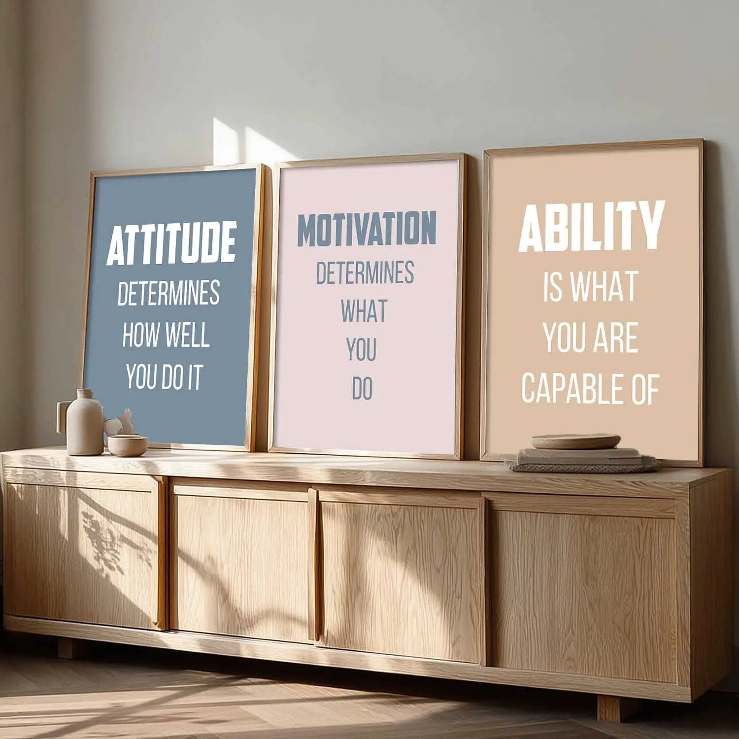 Motivational Wall Art Paintings for Living Room - Wall Poster With frames by Kotart store