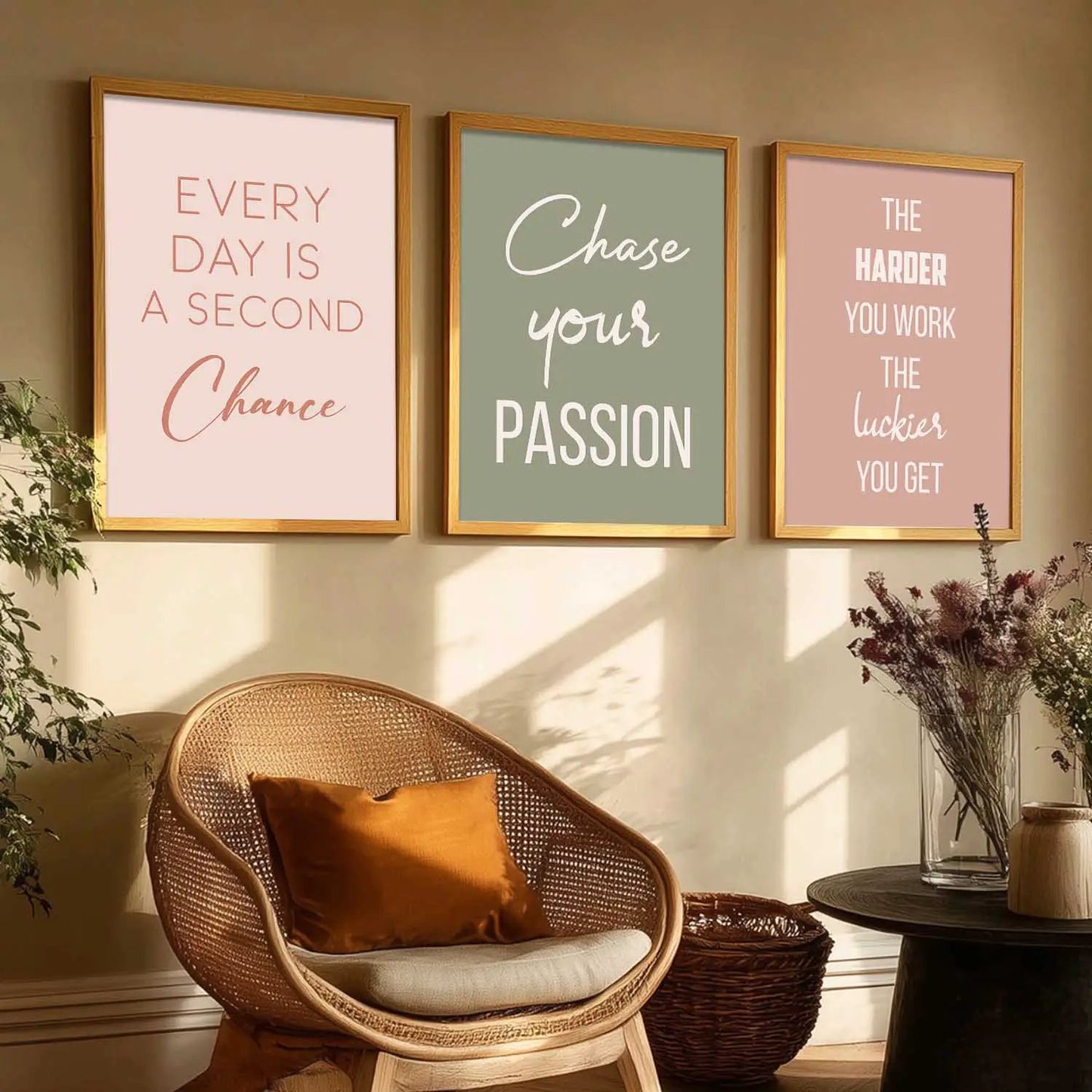 Motivational Wall Art Paintings for Living Room - Wall Poster With frames by Kotart store