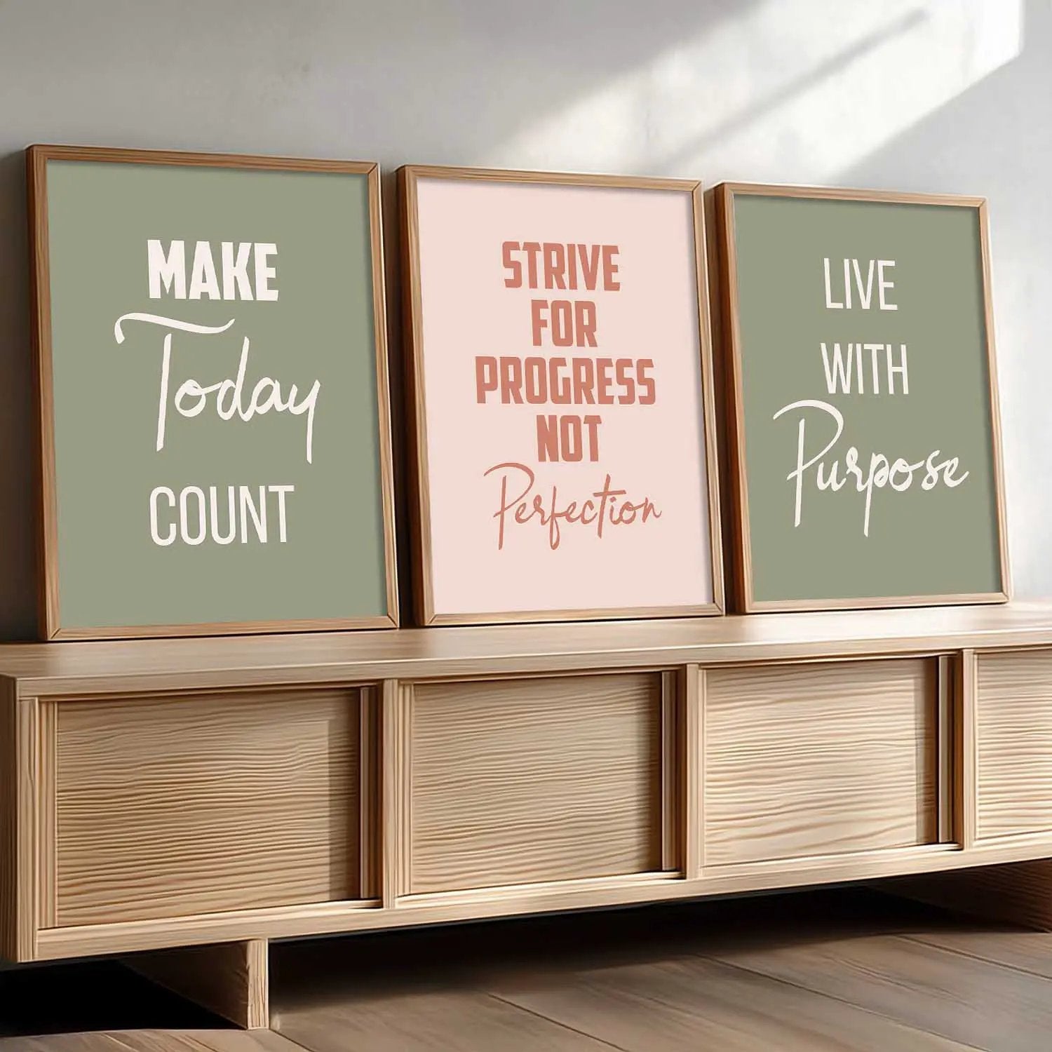 Motivational Wall Art Paintings for Living Room - Wall Poster With frames by Kotart store