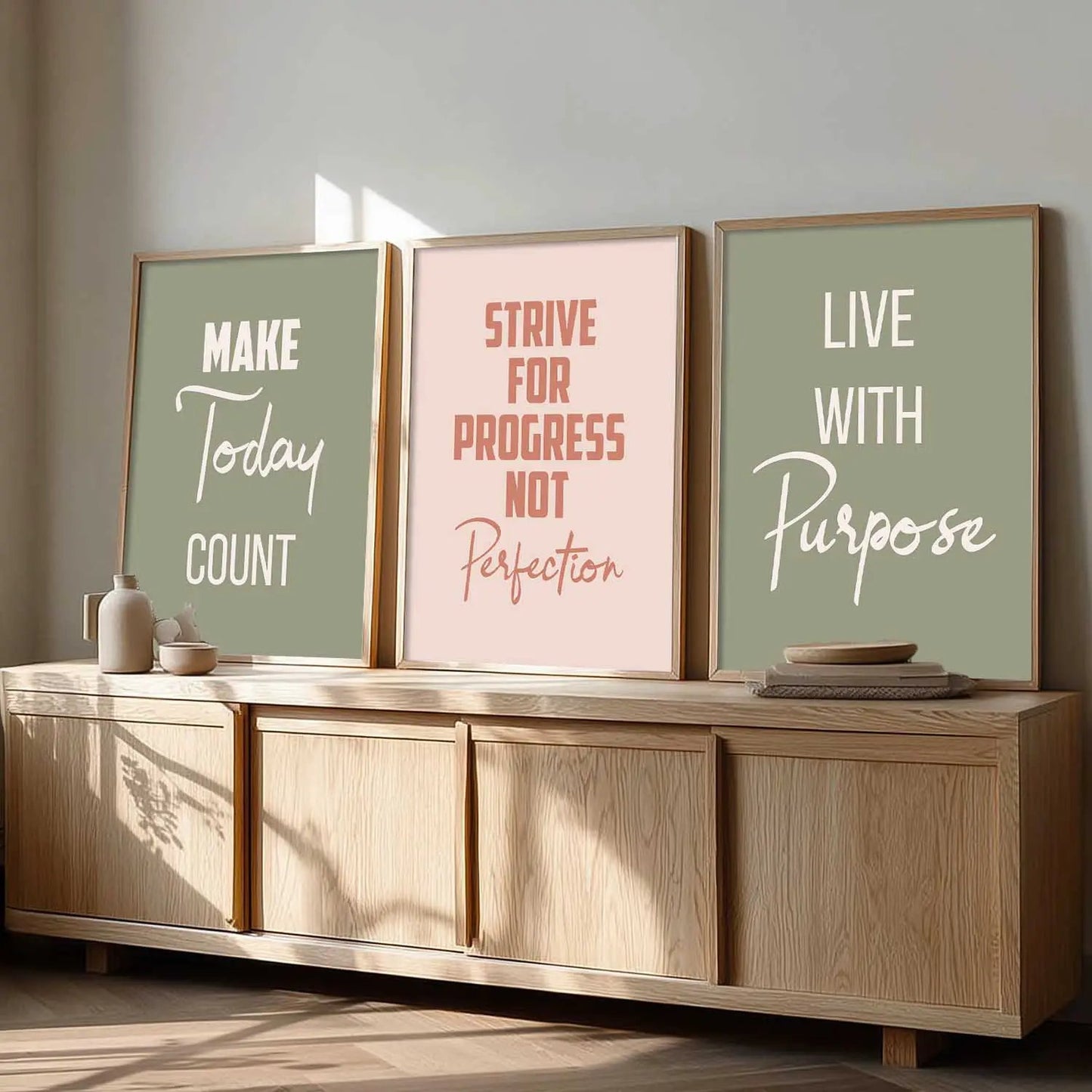 Motivational Wall Art Paintings for Living Room - Wall Poster With frames by Kotart store
