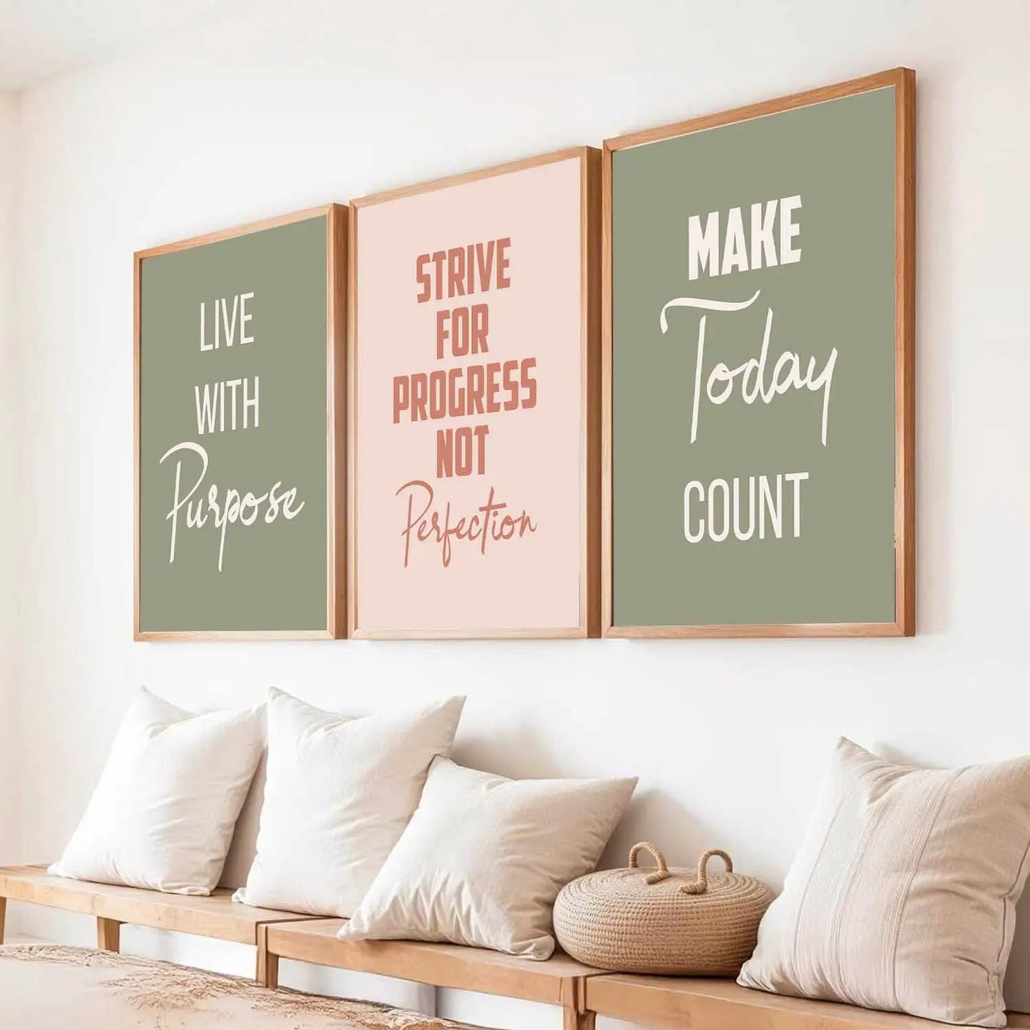 Motivational Wall Art Paintings for Living Room - Wall Poster With frames by Kotart store