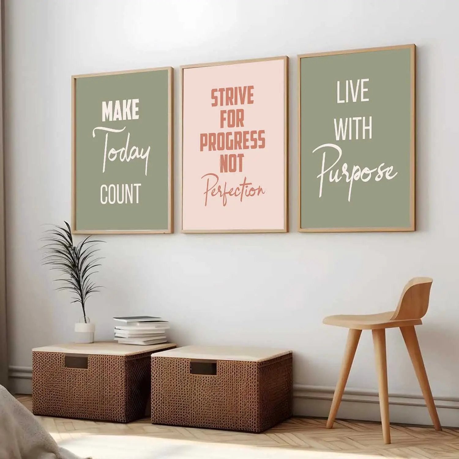 Motivational Wall Art Paintings for Living Room - Wall Poster With frames by Kotart store