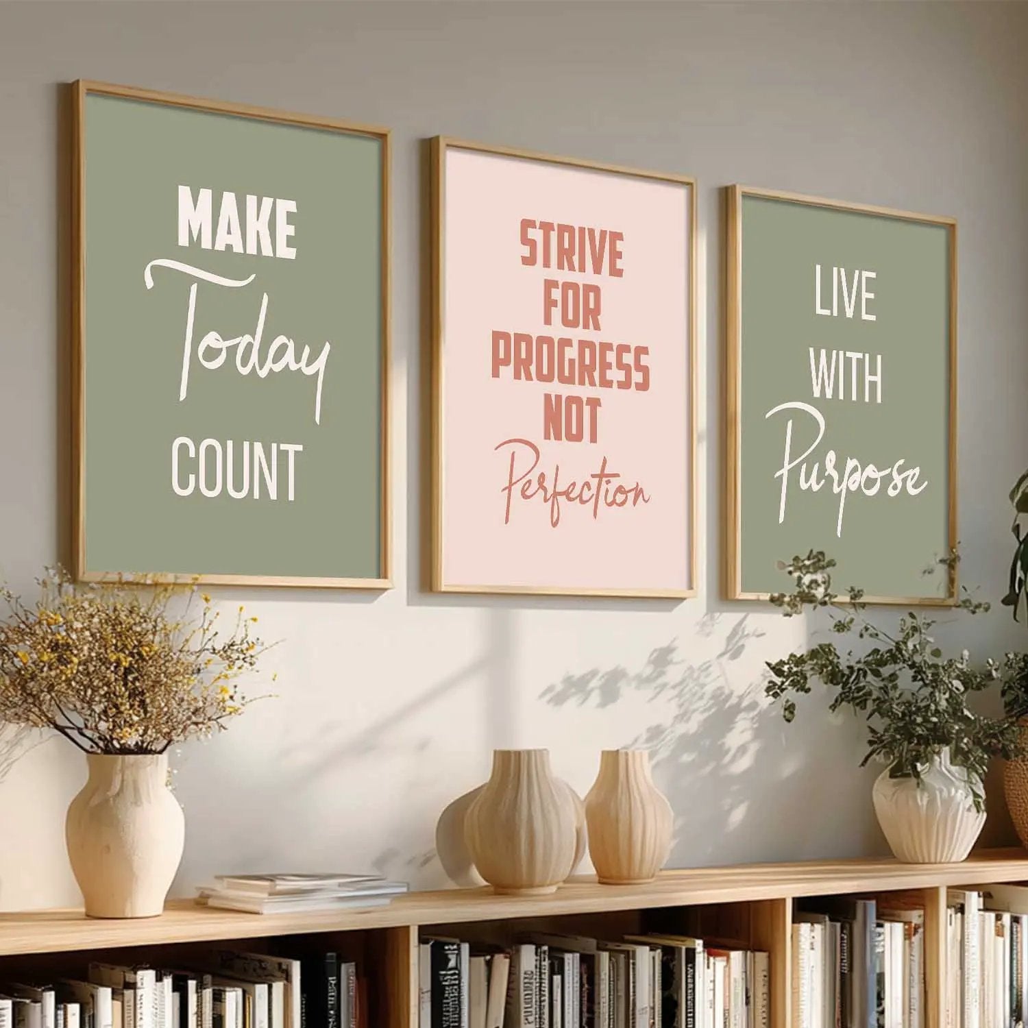 Motivational Wall Art Paintings for Living Room - Wall Poster With frames by Kotart store