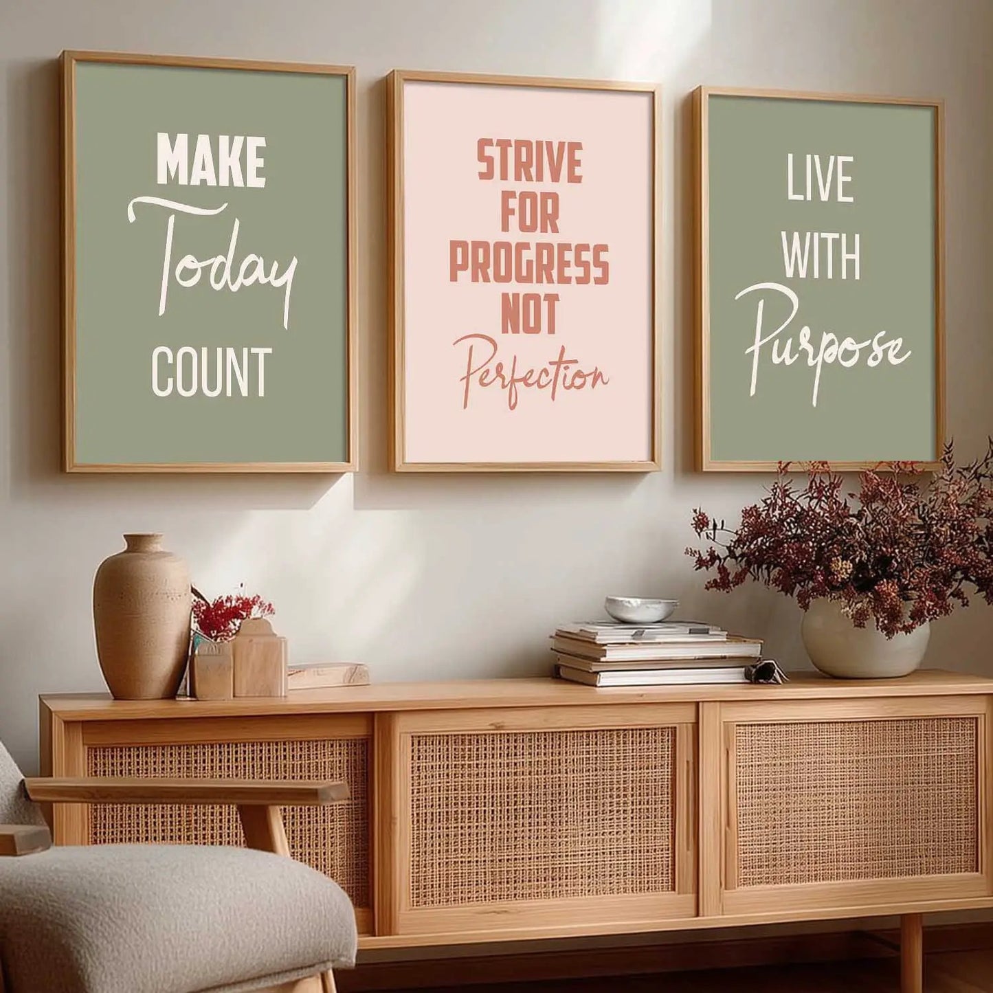 Motivational Wall Art Paintings for Living Room - Wall Poster With frames by Kotart store