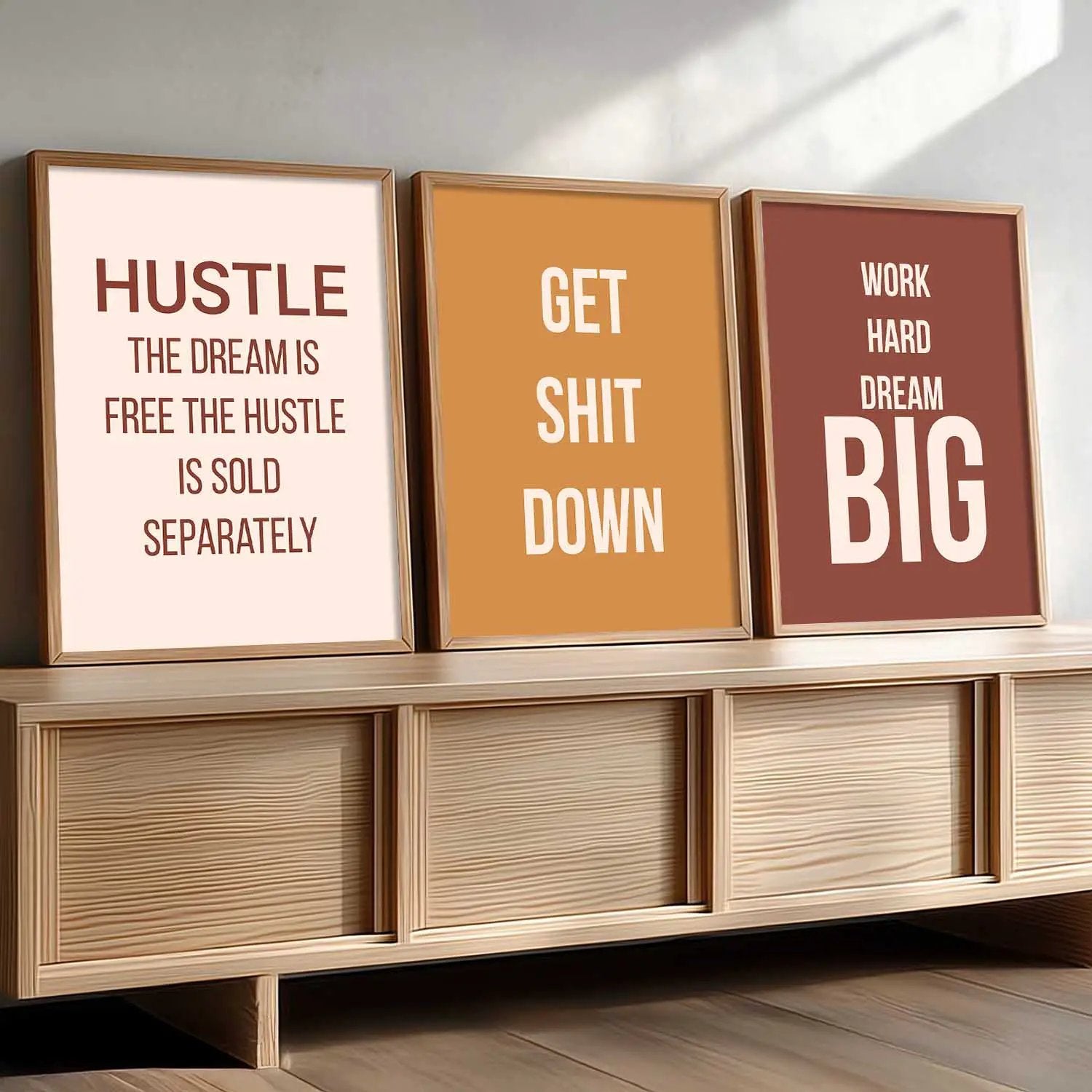 Motivational Wall Art Paintings for Living Room - Wall Poster With frames by Kotart store