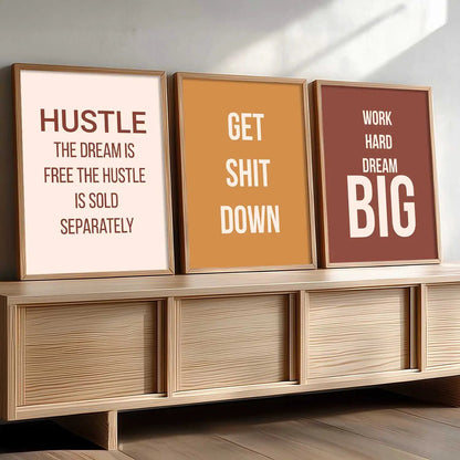 Motivational Wall Art Paintings for Living Room - Wall Poster With frames by Kotart store