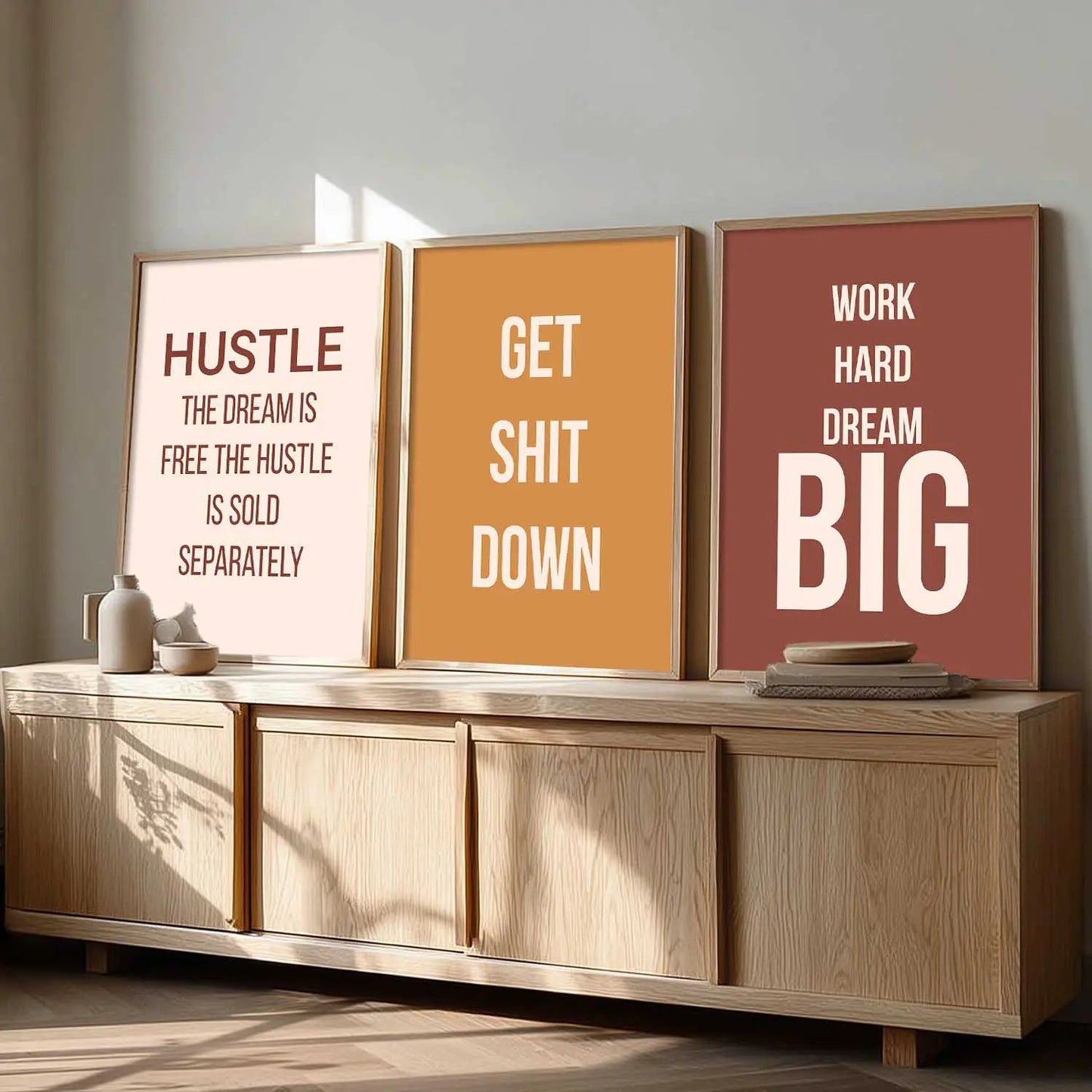 Motivational Wall Art Paintings for Living Room - Wall Poster With frames by Kotart store