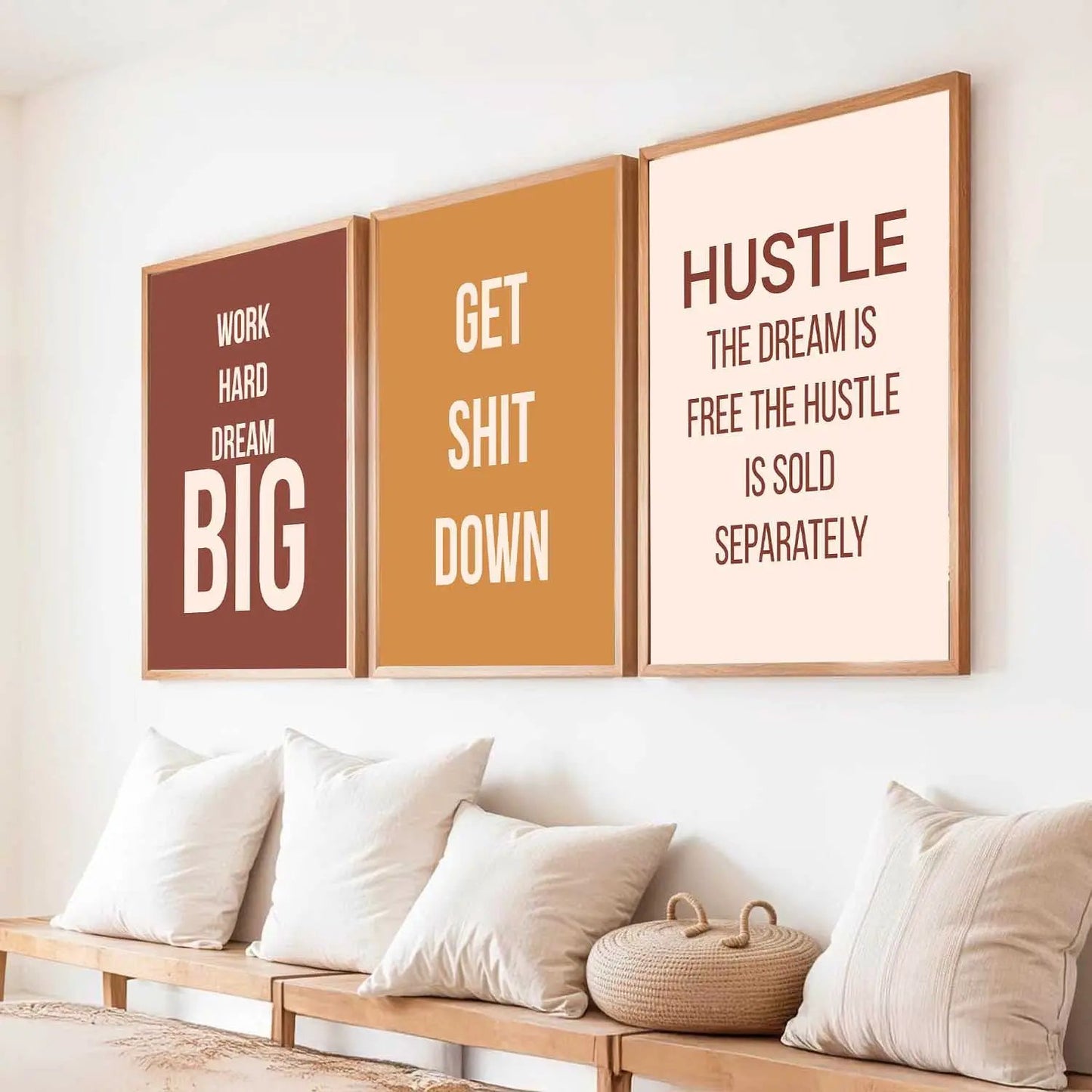 Motivational Wall Art Paintings for Living Room - Wall Poster With frames by Kotart store