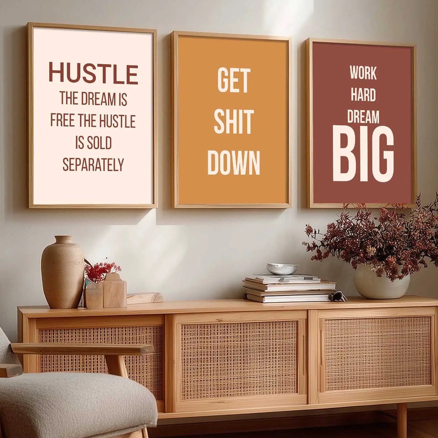 Motivational Wall Art Paintings for Living Room - Wall Poster With frames by Kotart store
