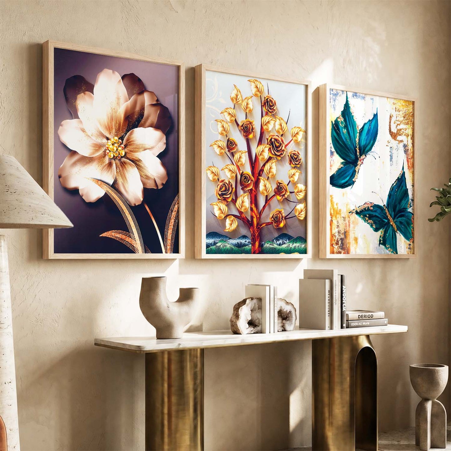 Modern Art Wall Decor Framed Prints for Bedroom Room Living Room