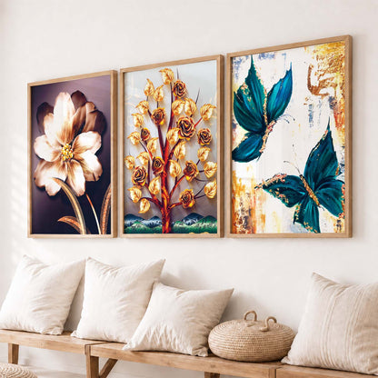 Modern Art Wall Decor Framed Prints for Bedroom Room Living Room