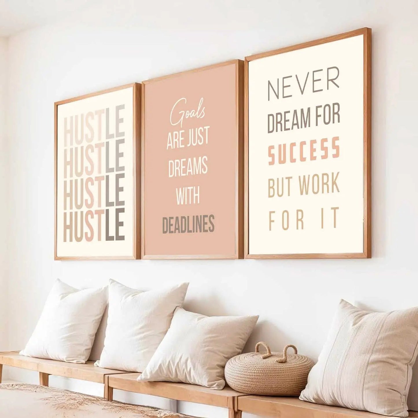 Motivational Wall Art Paintings for Living Room - Wall Poster With frames by Kotart store