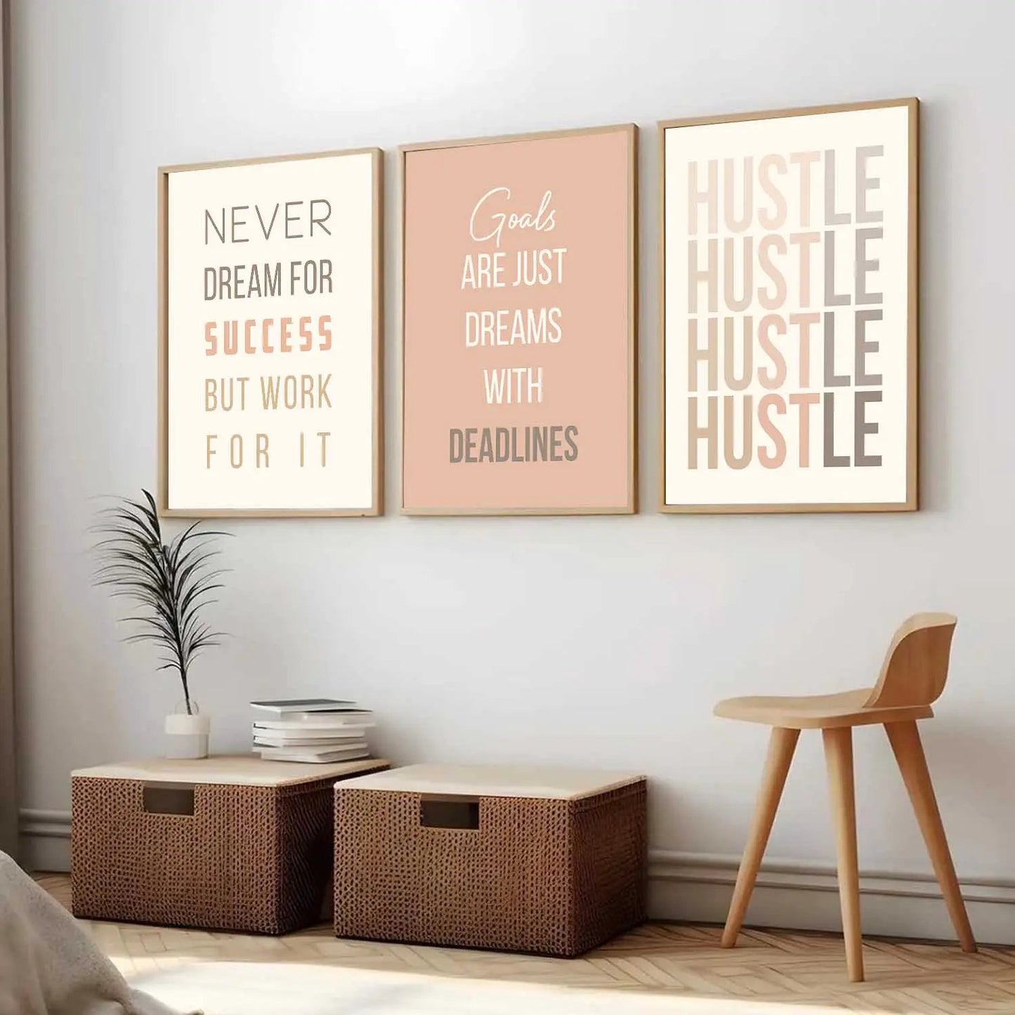 Motivational Wall Art Paintings for Living Room - Wall Poster With frames by Kotart store