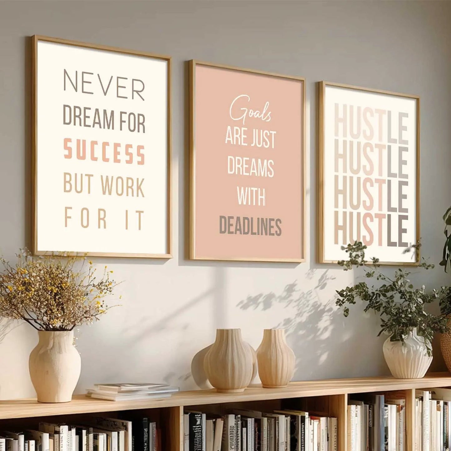 Motivational Wall Art Paintings for Living Room - Wall Poster With frames by Kotart store