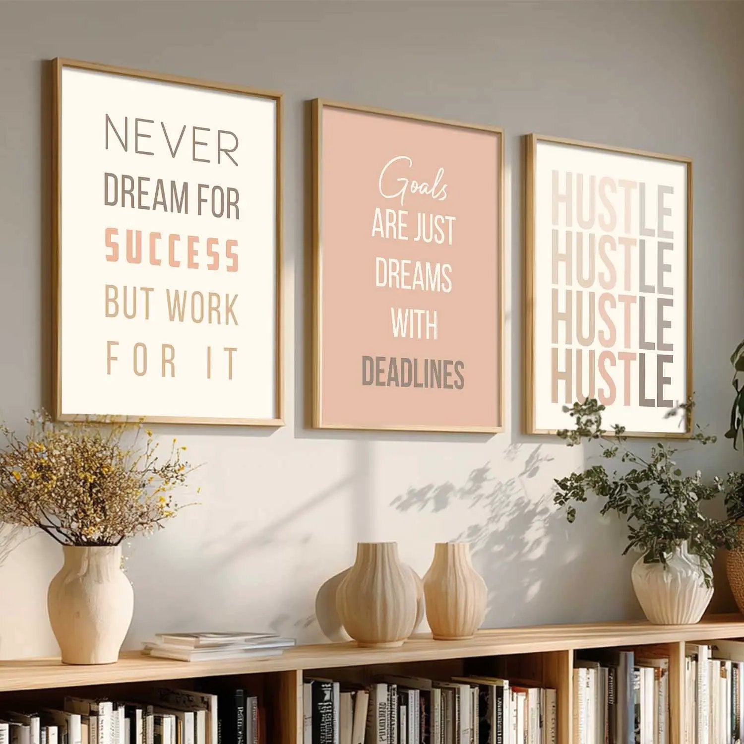 Motivational Wall Art Paintings for Living Room - Wall Poster With frames by Kotart store