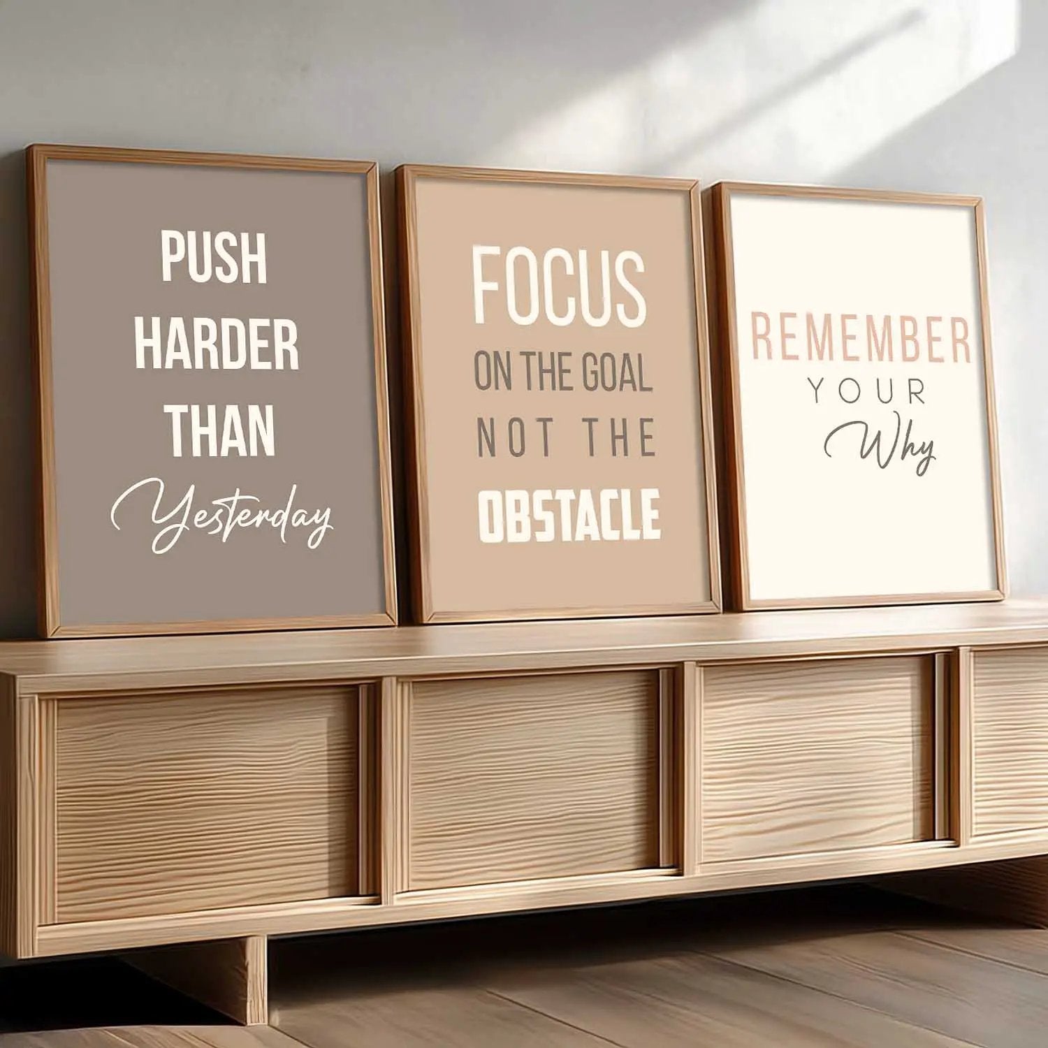 Motivational Wall Art Paintings for Living Room - Wall Poster With frames by Kotart store