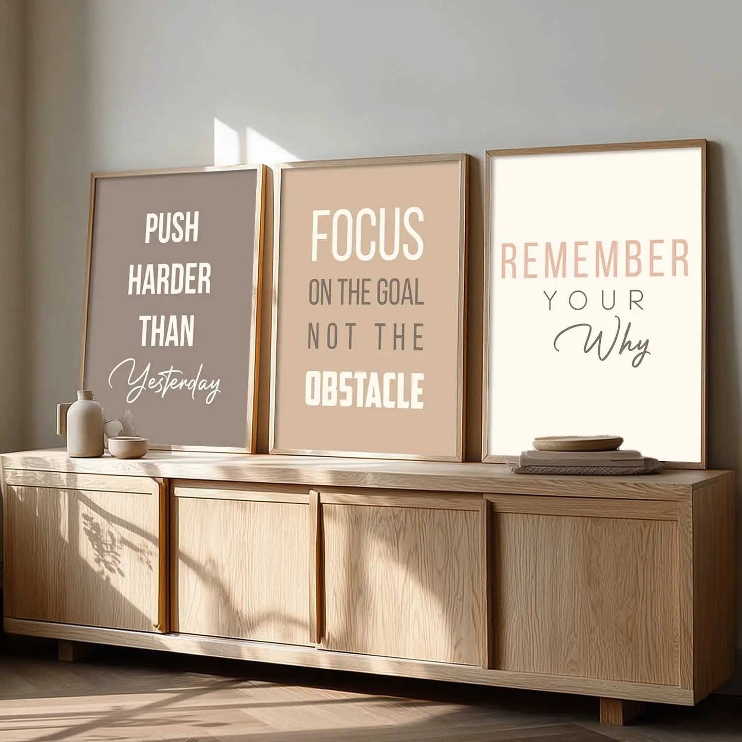 Motivational Wall Art Paintings for Living Room - Wall Poster With frames by Kotart store