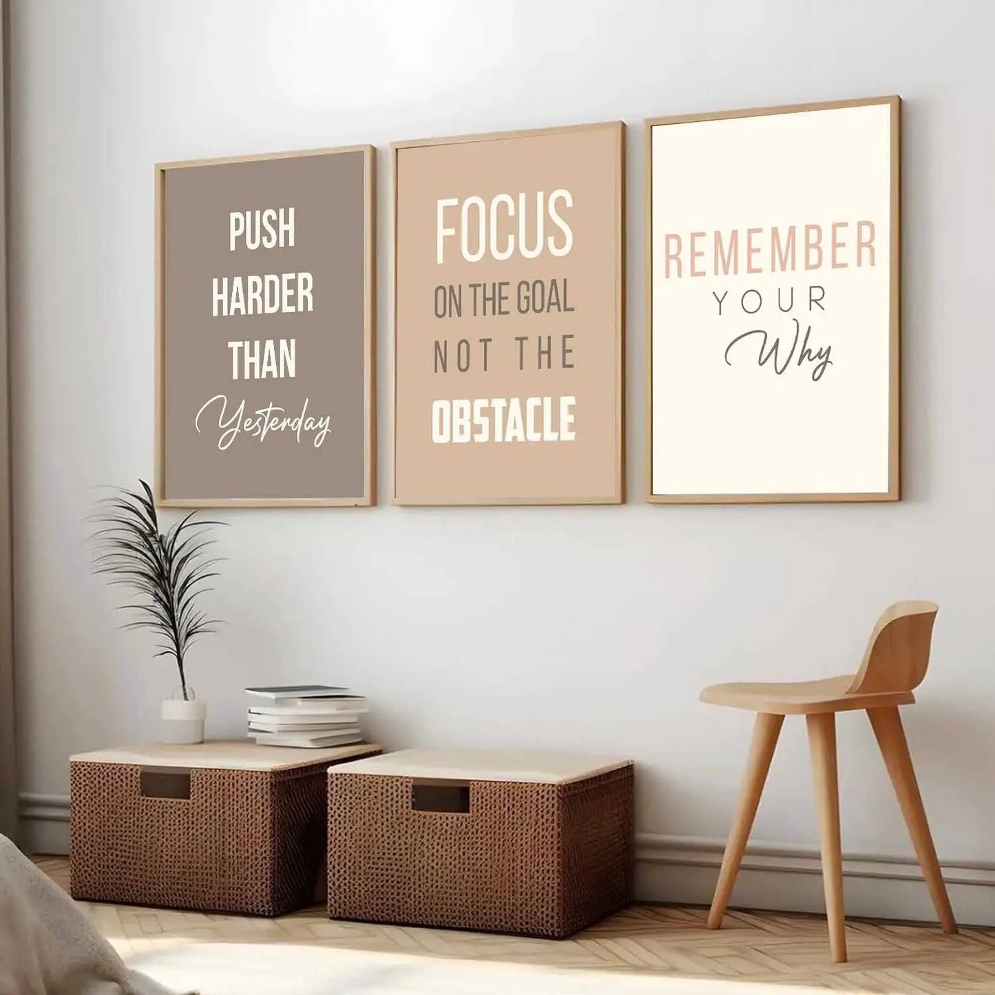 Motivational Wall Art Paintings for Living Room - Wall Poster With frames by Kotart store
