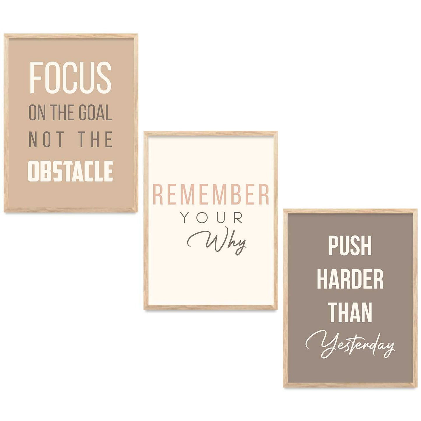 Motivational  Wall  Art Paintings for Living Room - Wall Poster With frames