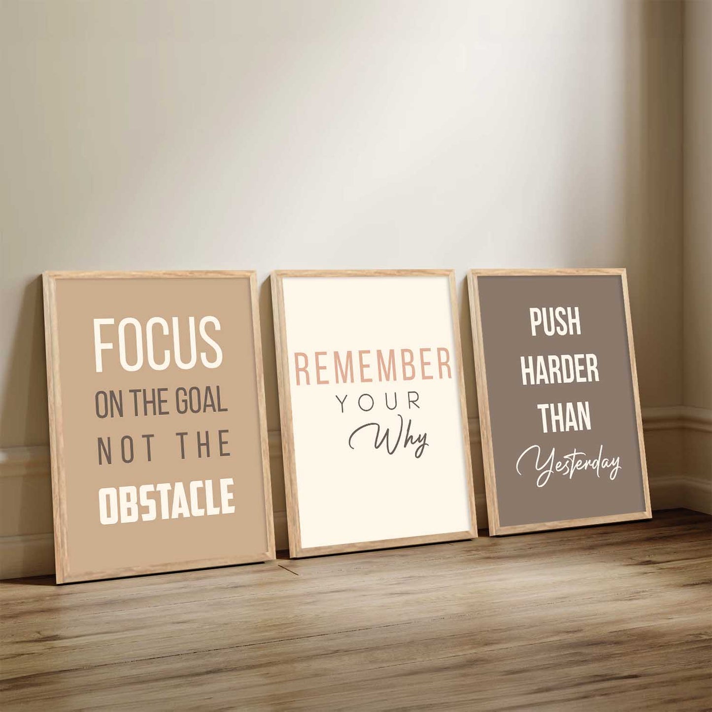 Motivational  Wall  Art Paintings for Living Room - Wall Poster With frames
