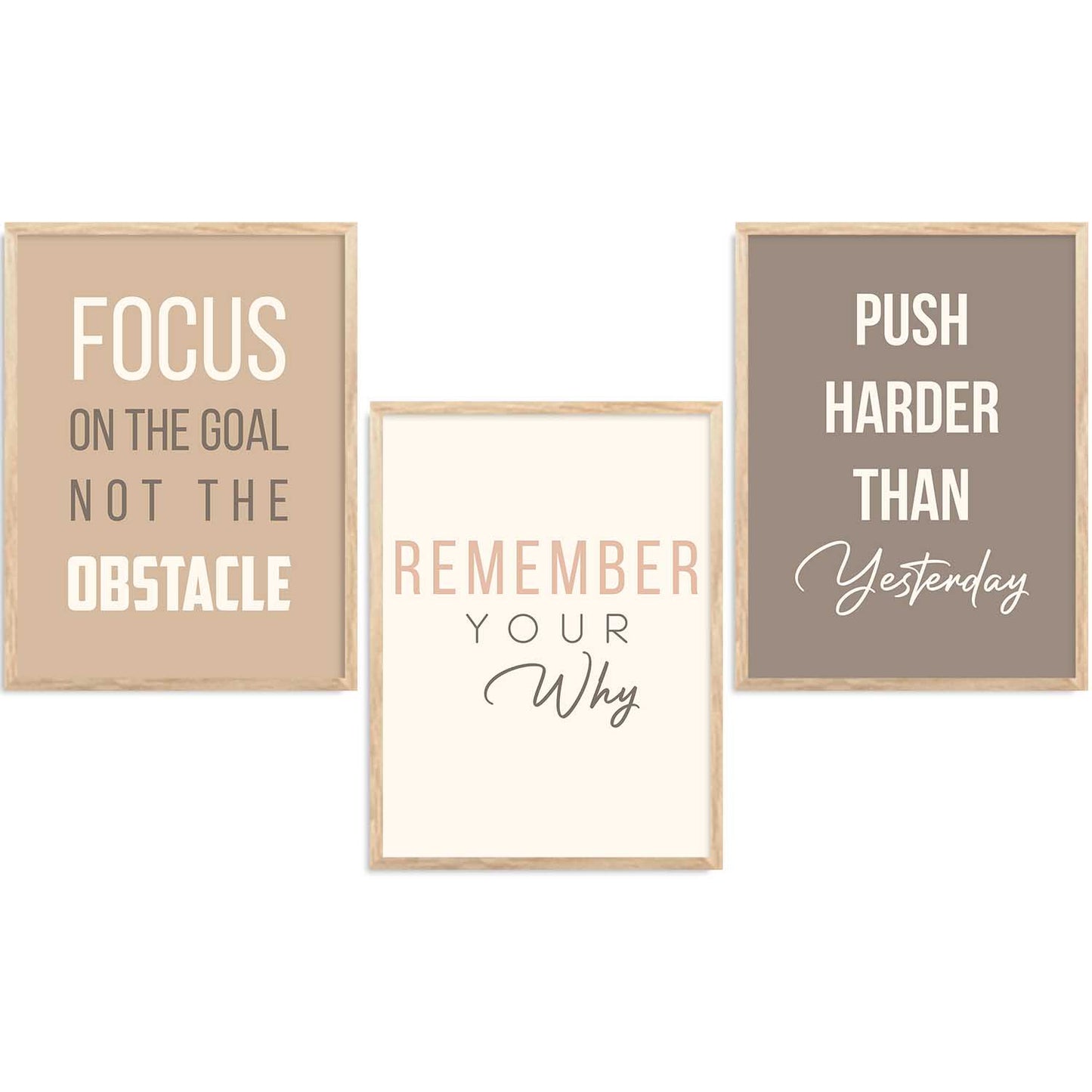 Motivational  Wall  Art Paintings for Living Room - Wall Poster With frames