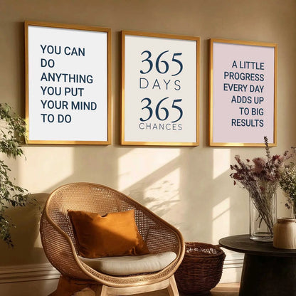 Motivational Wall Art Paintings for Living Room - Wall Poster With frames by Kotart store
