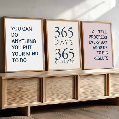 Motivational Wall Art Paintings for Living Room - Wall Poster With frames by Kotart store