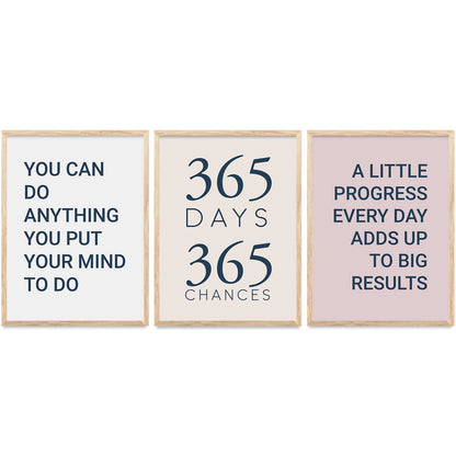 Motivational  Wall  Art Paintings for Living Room - Wall Poster With frames