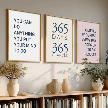 Motivational Wall Art Paintings for Living Room - Wall Poster With frames by Kotart store