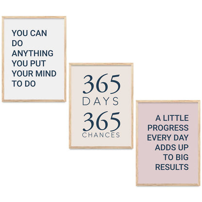 Motivational  Wall  Art Paintings for Living Room - Wall Poster With frames