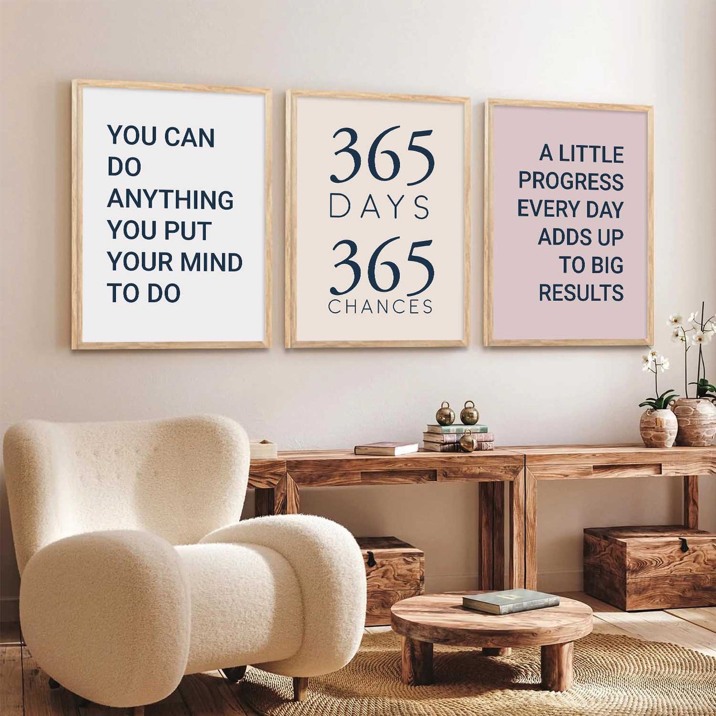 Motivational  Wall  Art Paintings for Living Room - Wall Poster With frames