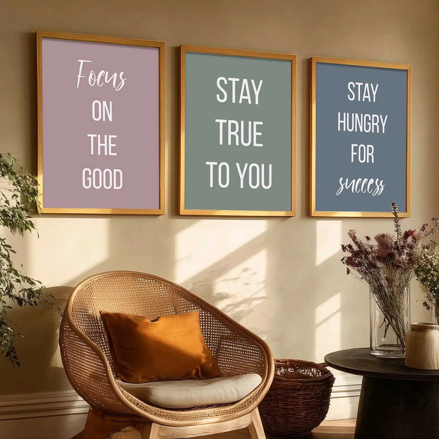 Motivational Wall Art Paintings for Living Room - Wall Poster With frames by Kotart store