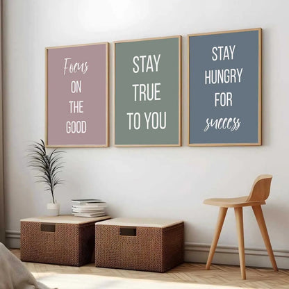 Motivational Wall Art Paintings for Living Room - Wall Poster With frames by Kotart store