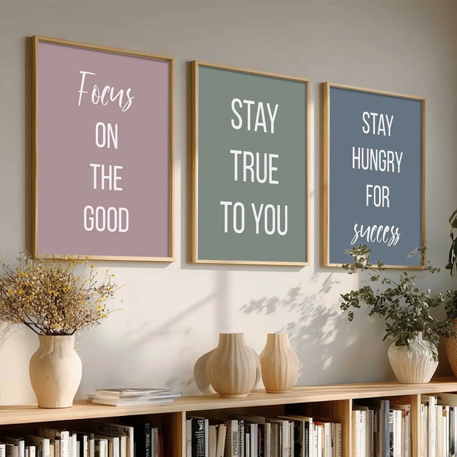 Motivational Wall Art Paintings for Living Room - Wall Poster With frames by Kotart store