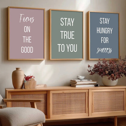 Motivational Wall Art Paintings for Living Room - Wall Poster With frames by Kotart store