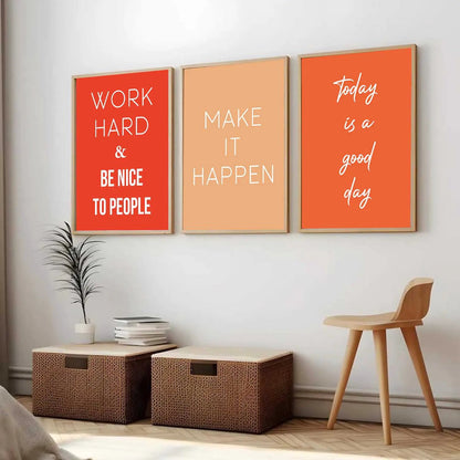 Motivational Wall Art Paintings for Living Room - Wall Poster With frames by Kotart store