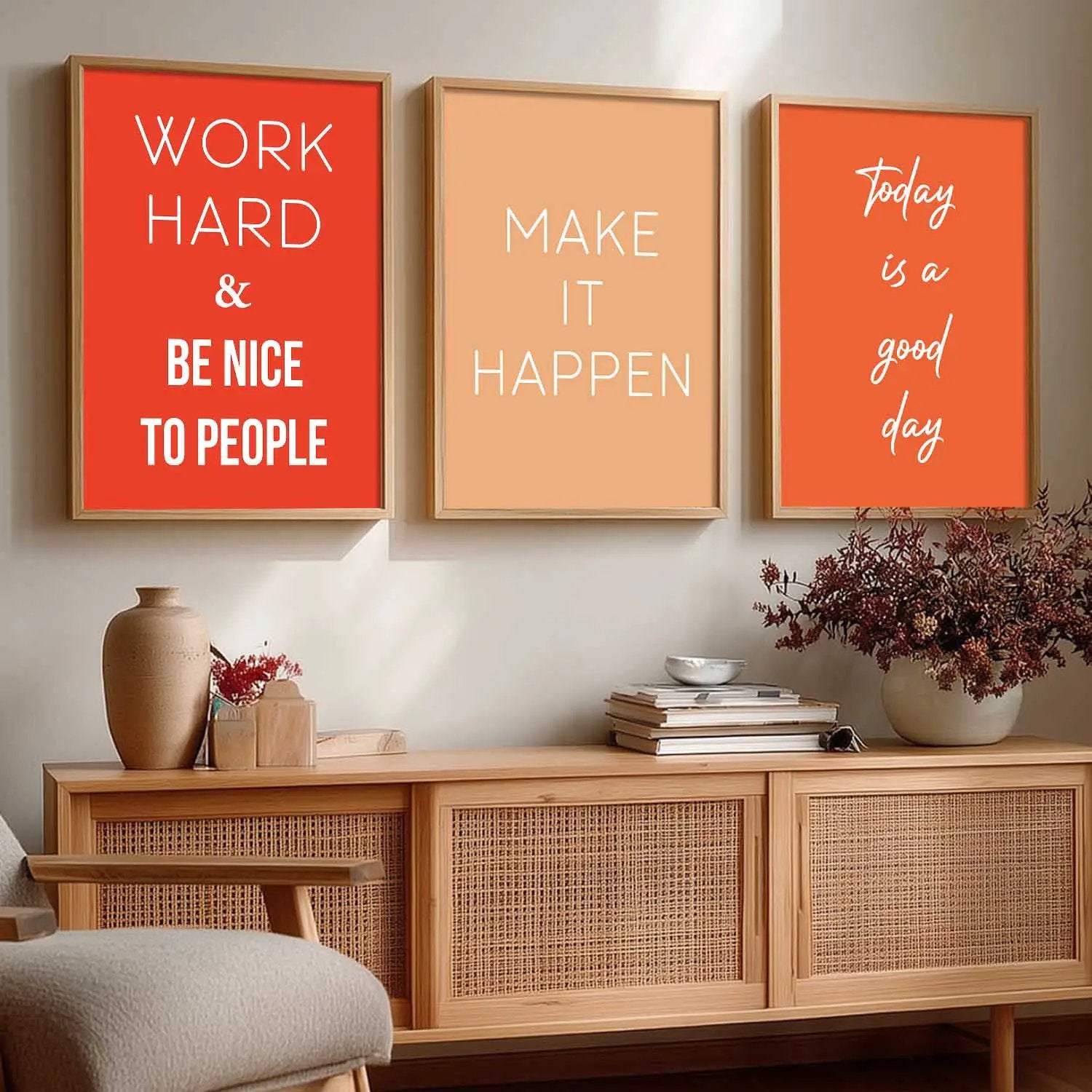 Motivational Wall Art Paintings for Living Room - Wall Poster With frames by Kotart store