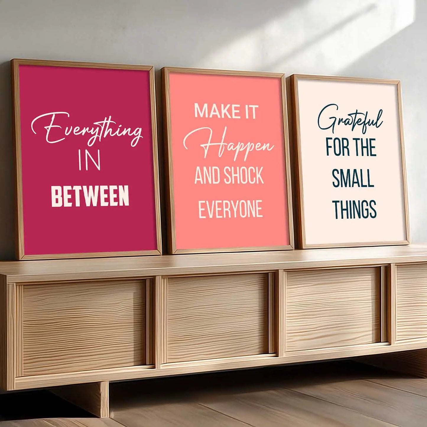 Motivational Wall Art Paintings for Living Room - Wall Poster With frames by Kotart store