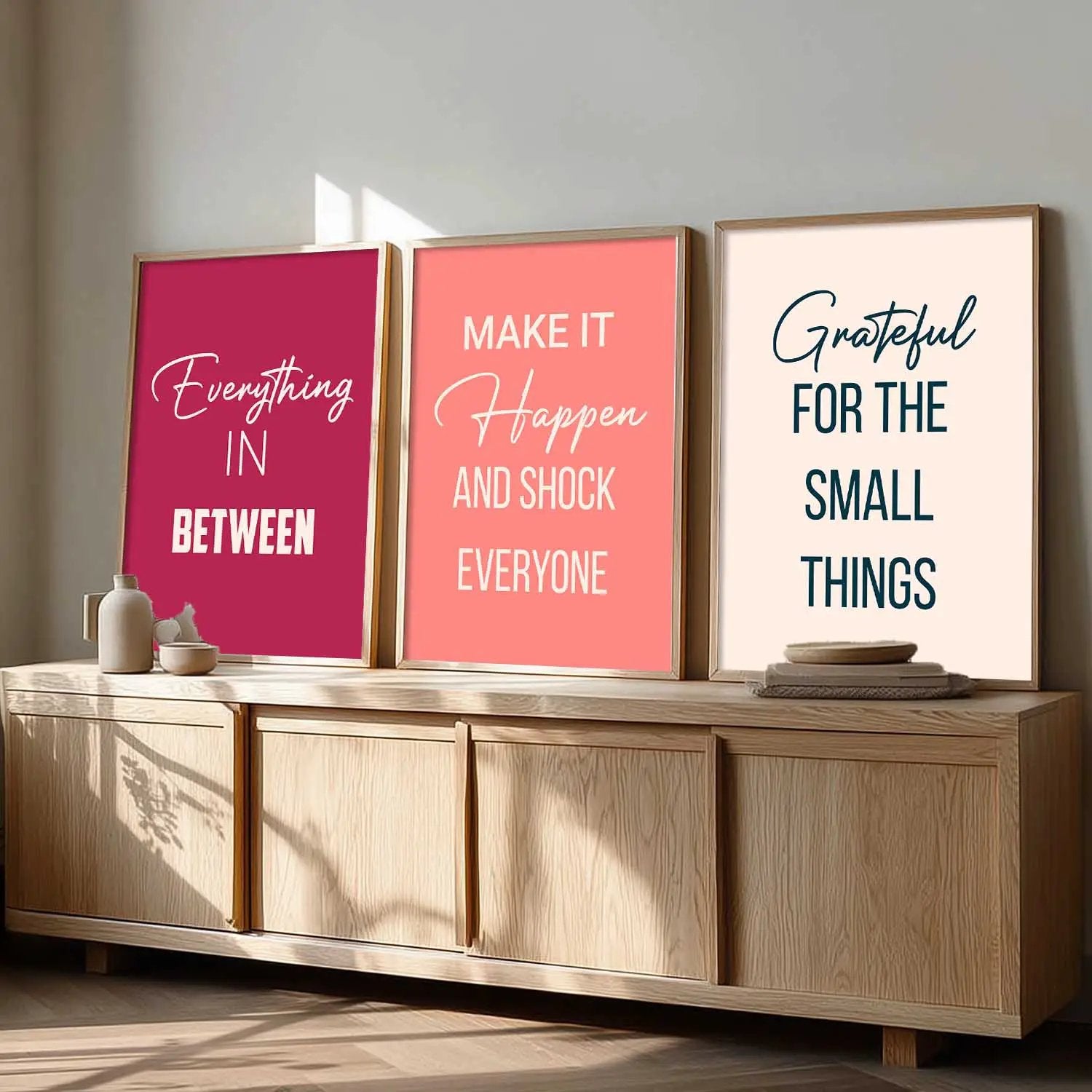 Motivational Wall Art Paintings for Living Room - Wall Poster With frames by Kotart store