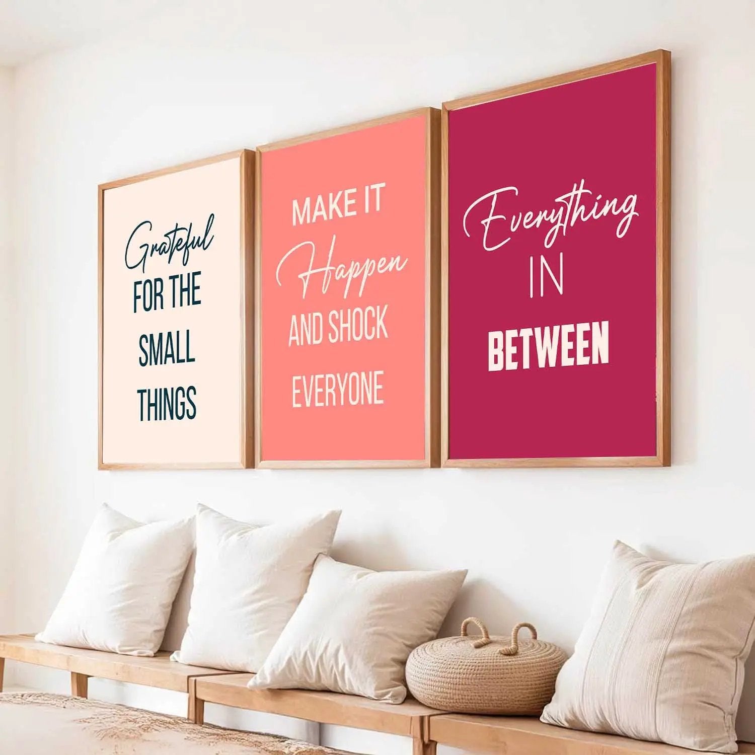 Motivational Wall Art Paintings for Living Room - Wall Poster With frames by Kotart store