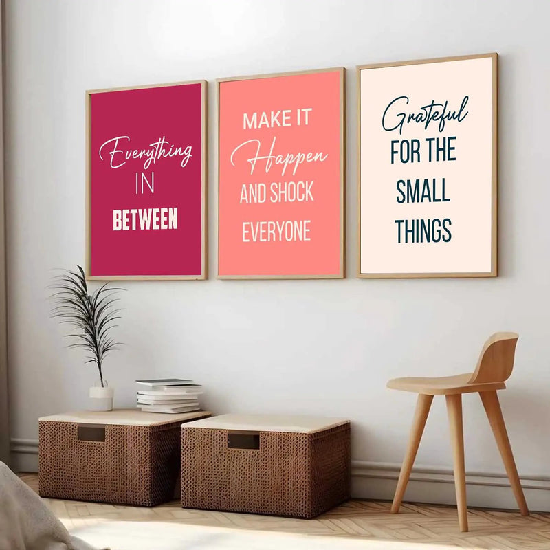 Motivational Wall Art Paintings for Living Room - Wall Poster With frames by Kotart store