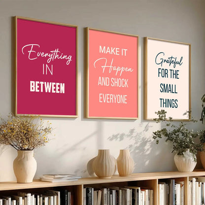 Motivational Wall Art Paintings for Living Room - Wall Poster With frames by Kotart store