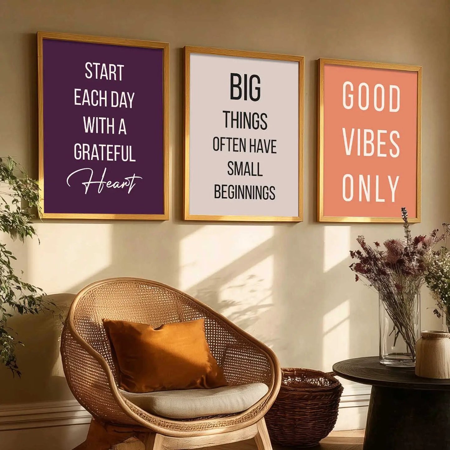 Motivational Wall Art Paintings for Living Room - Wall Poster With frames by Kotart store