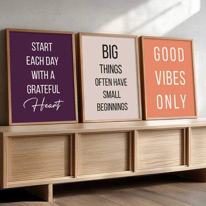 Motivational Wall Art Paintings for Living Room - Wall Poster With frames by Kotart store