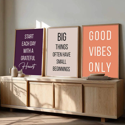 Motivational Wall Art Paintings for Living Room - Wall Poster With frames by Kotart store