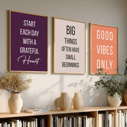 Motivational Wall Art Paintings for Living Room - Wall Poster With frames by Kotart store