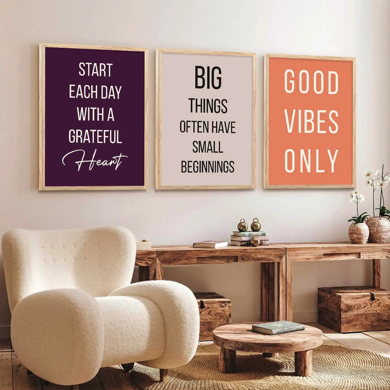 Motivational Wall Art Paintings for Living Room - Wall Poster With frames by Kotart store