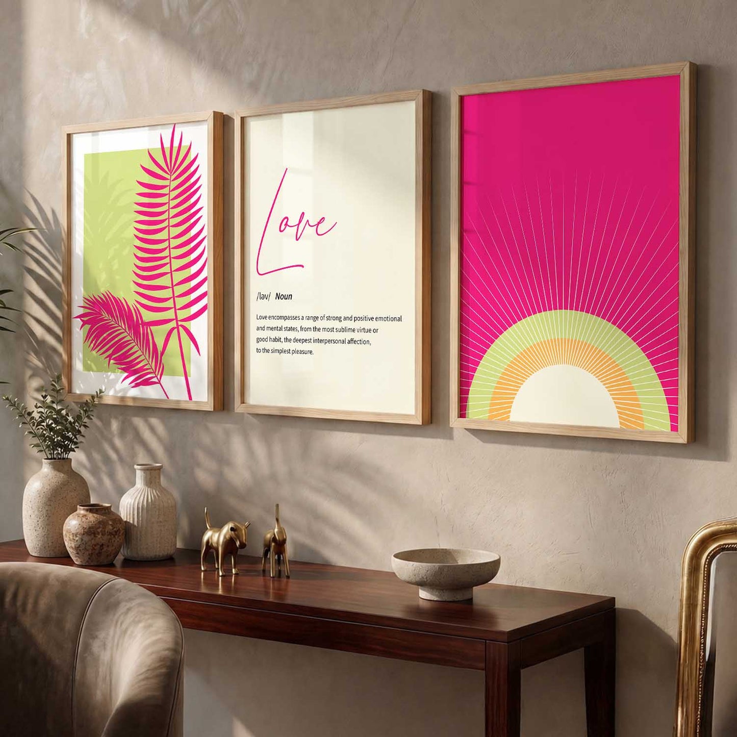 Contemporary Minimalistic Combos - Wall Art for Modern Interiors