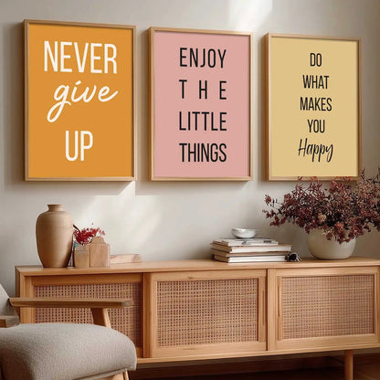 Motivational Wall Art Paintings for Living Room - Wall Poster With frames by Kotart store