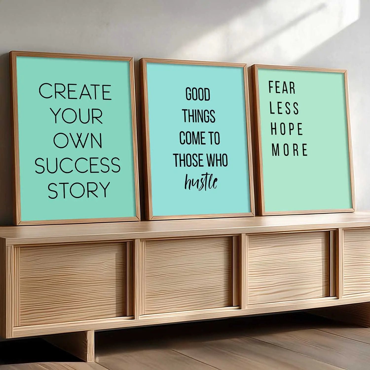 Motivational Wall Art Paintings for Living Room - Wall Poster With frames by Kotart store